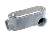 CAJA CONDULET OVALADA TIPO LR 1" C/TAPA C/EMPAQUETADURA