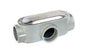 CAJA CONDULET OVALADA TIPO T 3/4" C/TAPA C/EMPAQUETADURA