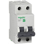 INTERRUPTOR AUT TERMOMAG P/RIEL 2P 16A 230/400VAC 10/6KA EASY9 EZ9F56216