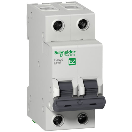 INTERRUPTOR AUT TERMOMAG P/RIEL 2P 25A 230/400VAC 10/6KA EASY9 EZ9F56225